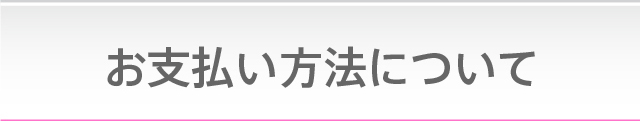 お支払い方法について